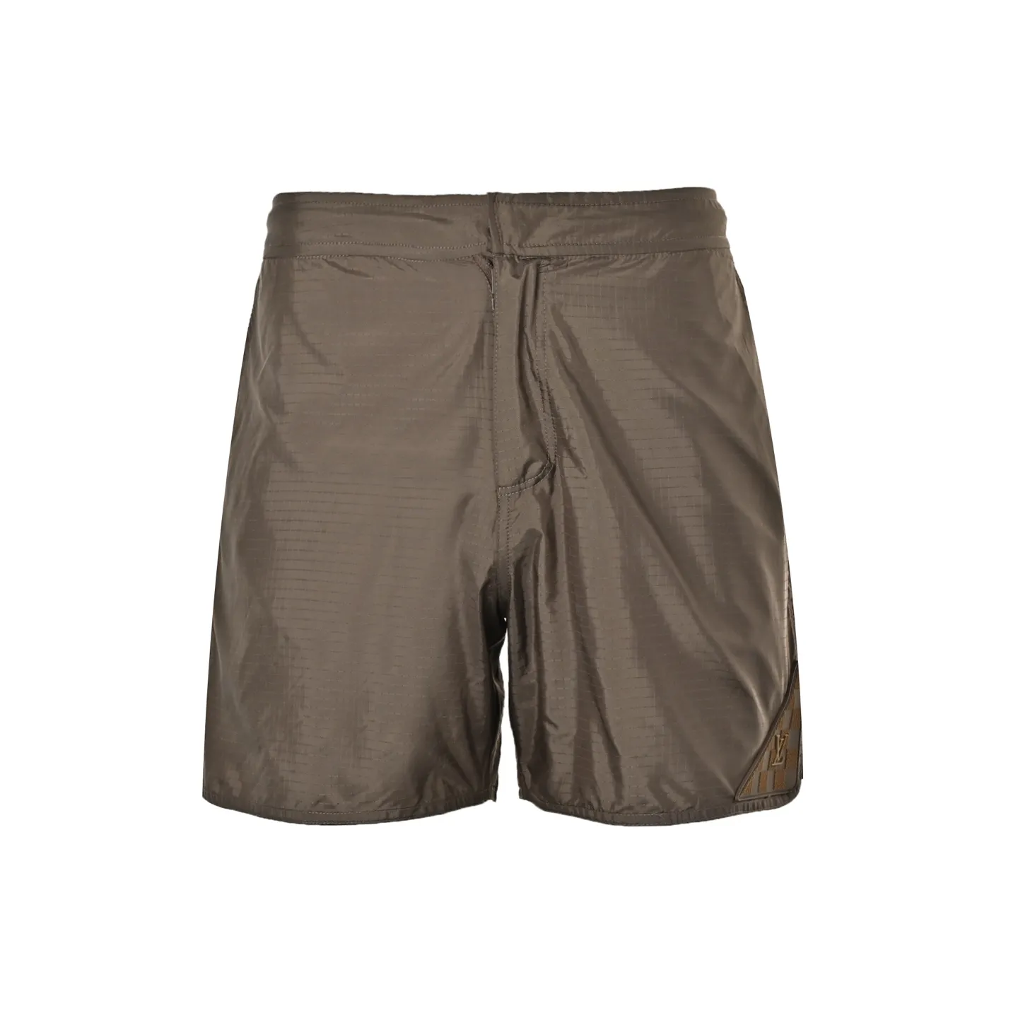Louis Vuitton/Louis Vuitton 26ss hem silicone logo nylon beach shorts